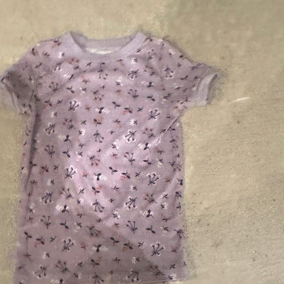 Joe Fresh Purple Kids Pajama Set with Fun Print - Picture 5 of 6
